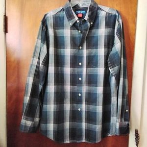 Puritan Blue Plaid Shirt